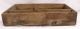 Antique Primitive Country Farmhouse Divided Wood Seed Box Crate Shelf Primitives photo 3