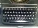 Antique Underwood Portable Typewriter With Case Typewriters photo 3