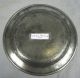 C.  1717 Pewter/metal Plate With William? Fleming Mark Metalware photo 3