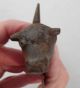 Antique England Cast Iron Cow Box Opener Metalware photo 5