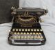 Antique Corona Portable Folding Typewriter With Case (2nd One) Typewriters photo 1