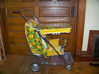 Vintage Retro Mid Century 1960 ' S - 1970 ' S Peterson Baby Stroller Buggy Carriage photo