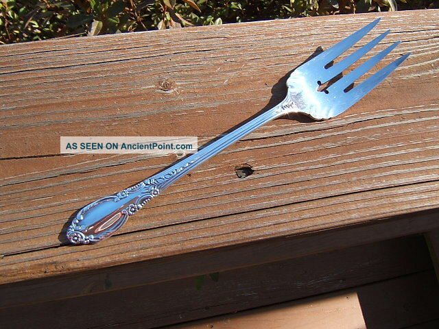 Oneida Rogers Enchantment Londontown Meat Serving Fork Oneida/Wm. A. Rogers photo