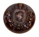 Victorian Lady Head Cameo Horn Button W/angel Cherub Devil & Man Face 1&1/16” Buttons photo 10