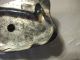 Antique Primitave Rabbit 19c Dark Tin Flat Back Cookie Cutter Folk Art Primitives photo 1