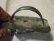 Antique Primitave Rabbit 19c Dark Tin Flat Back Cookie Cutter Folk Art Primitives photo 4