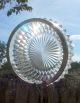 Stunning Antique Cut Glass Bowl With Silver Plate Rim - Vgc Bowls photo 4