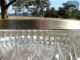 Stunning Antique Cut Glass Bowl With Silver Plate Rim - Vgc Bowls photo 8