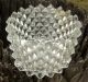 Lovely Antique/vintage Diamond Point Cut Glass Trinket Bowl Bowls photo 5