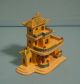 Antique Rare Miniature Mudman Chinese Mansion 1920 To 1040 S 2 U Other photo 1