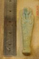 Ancient Egyptian Faience Shabti / Ushabti Statue Figure - 664 Bc Egyptian photo 1