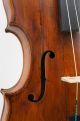 Interesting,  Old,  Antique Violin,  C.  1800,  Grafted Head,  Well Set - Up - Ready To Play String photo 8