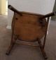 Vintage Antique Child Oak Arm Chair 1900-1950 photo 3