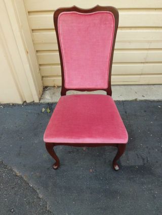 51027 Vintage Hickory Chair Queen Anne High Back Side Chair photo
