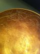 Antique 1930 ' S Brass Chinese Bowl: 2 Dragons & Asian Characters Bowls photo 1