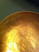 Antique 1930 ' S Brass Chinese Bowl: 2 Dragons & Asian Characters Bowls photo 2