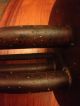 Antique Primitive Wool Spinng Wheel Wood Great Piece 29 
