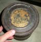 Rare 1859 Sea Shooting Gunpowder Hazard Powder Tin Can W/ Engraving Vafo Primitives photo 8