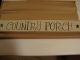 Country House Wood Sign W/stars / Country Porch / Primitives photo 2