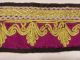 Vintage Kuchi Tribal Metallic Embroidered Large Pendant Belt Bellydance Fv351 Middle East photo 2