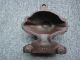 Rare Antique Cast Iron Door Stopper Metalware photo 5
