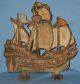 Collectible Cast Metal Doorstop Example Of 17th Century Mayflower Sailing Ship Metalware photo 4