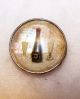 Vntg Reverse Painted Button Bottle And Glasses Iridescent Background Dome Top ½” Buttons photo 5