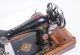 1919 Singer Beauty 128 (k) Hand Crank Sewing Machine W\case 27 127 128 Sewing Machines photo 2