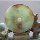 Very Old Antique Chinese Hetian Jade Carved Fortune To Doll (财运到）2522g Other photo 8