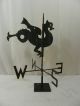 Rare 19th Century American Folk Art Sheet Metal Dragon Weathervane Ca 1880 - 1900 Primitives photo 10
