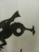 Rare 19th Century American Folk Art Sheet Metal Dragon Weathervane Ca 1880 - 1900 Primitives photo 2