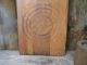 Primitive Antique Bread Board Lamp Black Milk Paint Primitives photo 1