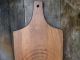 Primitive Antique Bread Board Lamp Black Milk Paint Primitives photo 2