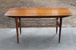Mid Century Danish Modern Selig/dux Style Rosewood Coffee Table - Finn Juhl Era photo