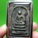 Black Clay Phra Somdej Wat Rakang Famous Thai Wealth Buddha Amulet Amulets photo 1