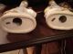 Colonial Japan Made Lamps Set Of 2 Woman & Man Lamps photo 2