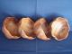 Bowl Large Wood Flared Set 5,  Hand Crafted Acaciaware Bowls photo 8