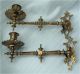 English Victorian Bronze Sconces 1880 ' S Metalware photo 1