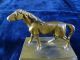 Turn - Of - The - Century Bronze Horse Metalware photo 2