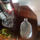 Antique Victorian Pewter Flask Metalware photo 4