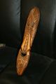 Antique Carved Wood Mask Oceanic Maori Tiki ? Carving Ethnographic Tribal Art Pacific Islands & Oceania photo 6