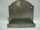 Primitive Tin/metal Punched Tin Barber Comb Brush Holder Box Wall Pocket Primitives photo 5