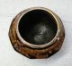 H384: Korean Old Rhee - Dynasty Style Porcelain Ware Incense Burner W/silver Lid Korea photo 3