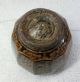 H384: Korean Old Rhee - Dynasty Style Porcelain Ware Incense Burner W/silver Lid Korea photo 4