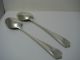 2 Silver Plated Berry Serving Spoons By Gladwin Ltd Sheffield England Ca1920s Sheffield photo 3