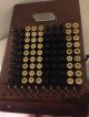 1920 Felt & Tarrant Comptometer Shoebox Copper Adding Machine Vtg Antique: Works Cash Register, Adding Machines photo 4
