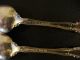Two Antique Wallace 1899 Irving Old Atlanta Sterling Demitasse Spoons Nr Wallace photo 2