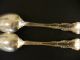 Two Antique Wallace 1899 Irving Old Atlanta Sterling Demitasse Spoons Nr Wallace photo 3