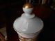 19th Cent Apothecary Jar French Porcelain Past Flaur France Medical Pharmacy Per Bottles & Jars photo 6