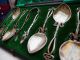 Antique English Liberty Style Art Nouveau Silver Hukin & Heath Sugar Spoon Tongs Other photo 1